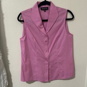Jones New York Pink Sleeveless Women's Top